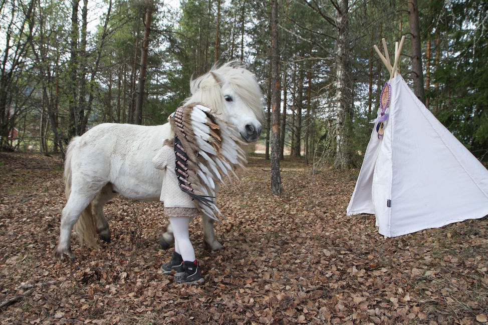 Indianer jente ponni
