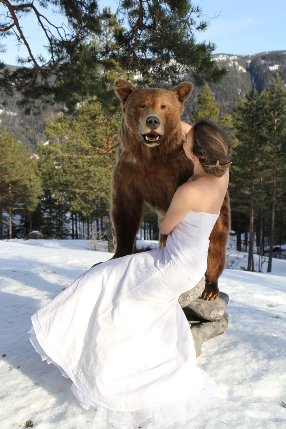 brown bear bride 