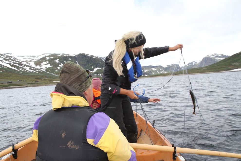 mountain fishing