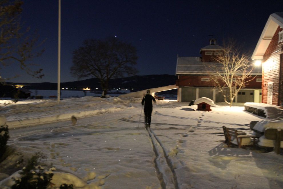 cross country skiing