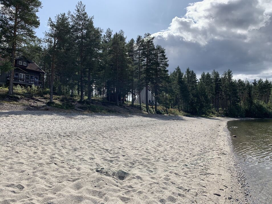 bygge lavvo yogashala natur retreat NORD