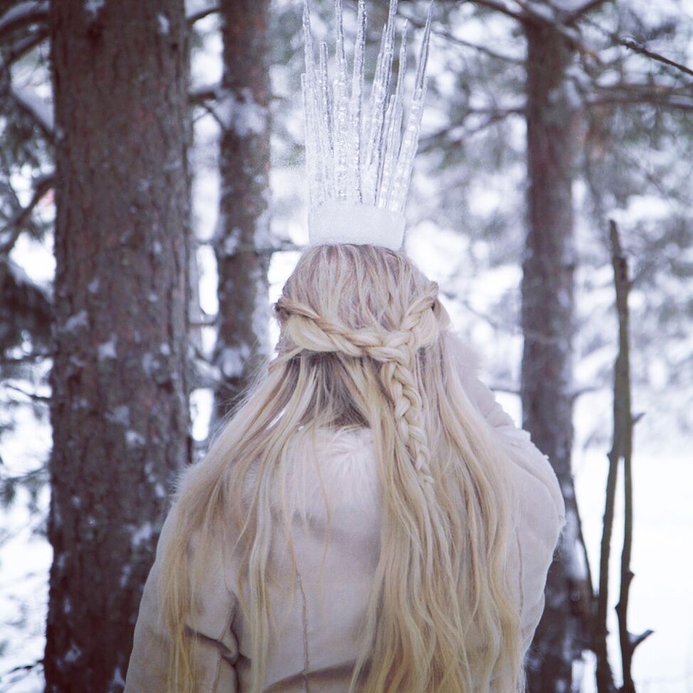 ice crown fairytale forest 