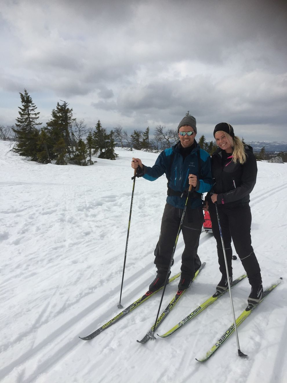 cross country skiing