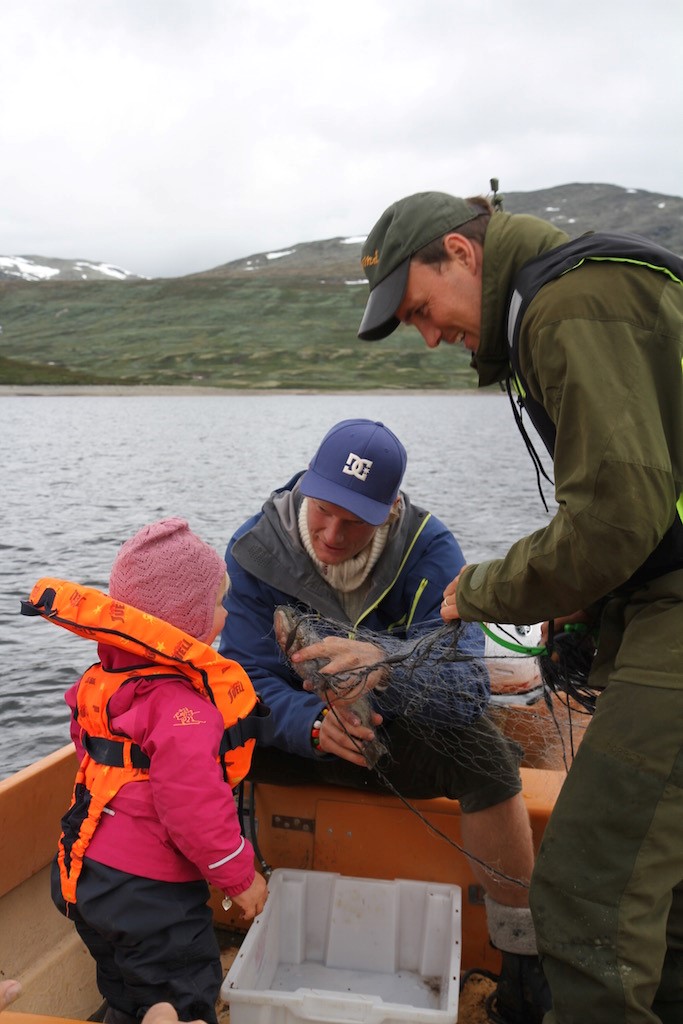 mountain fishing