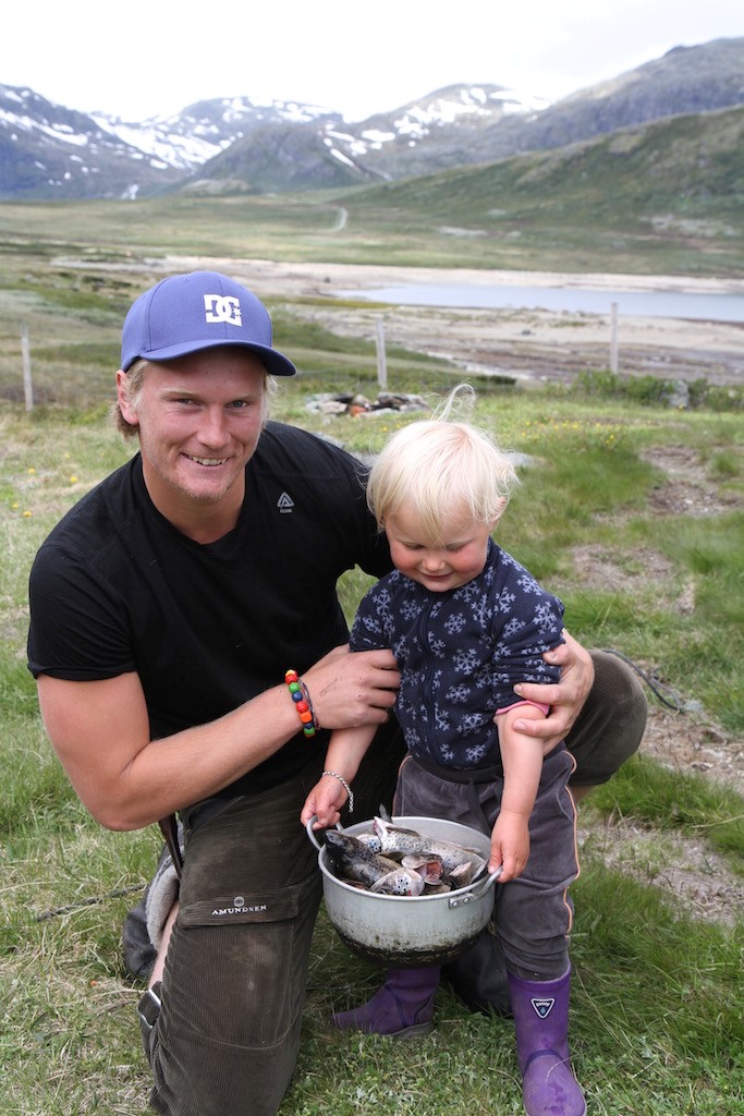 mountain fishing