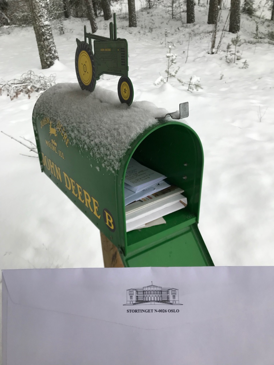 brev fra stortinget 